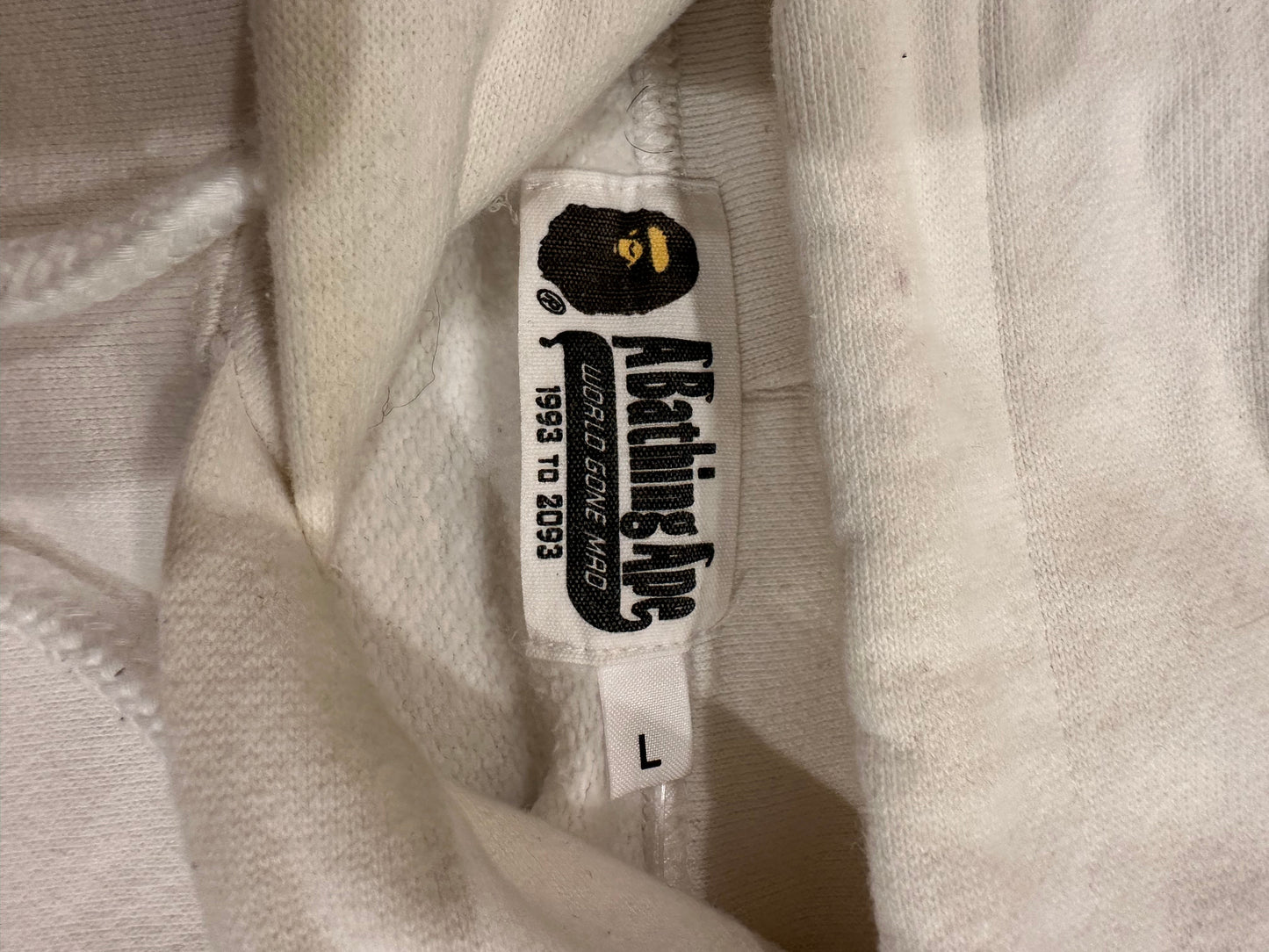 L Bathing ape bape “master” hoodie