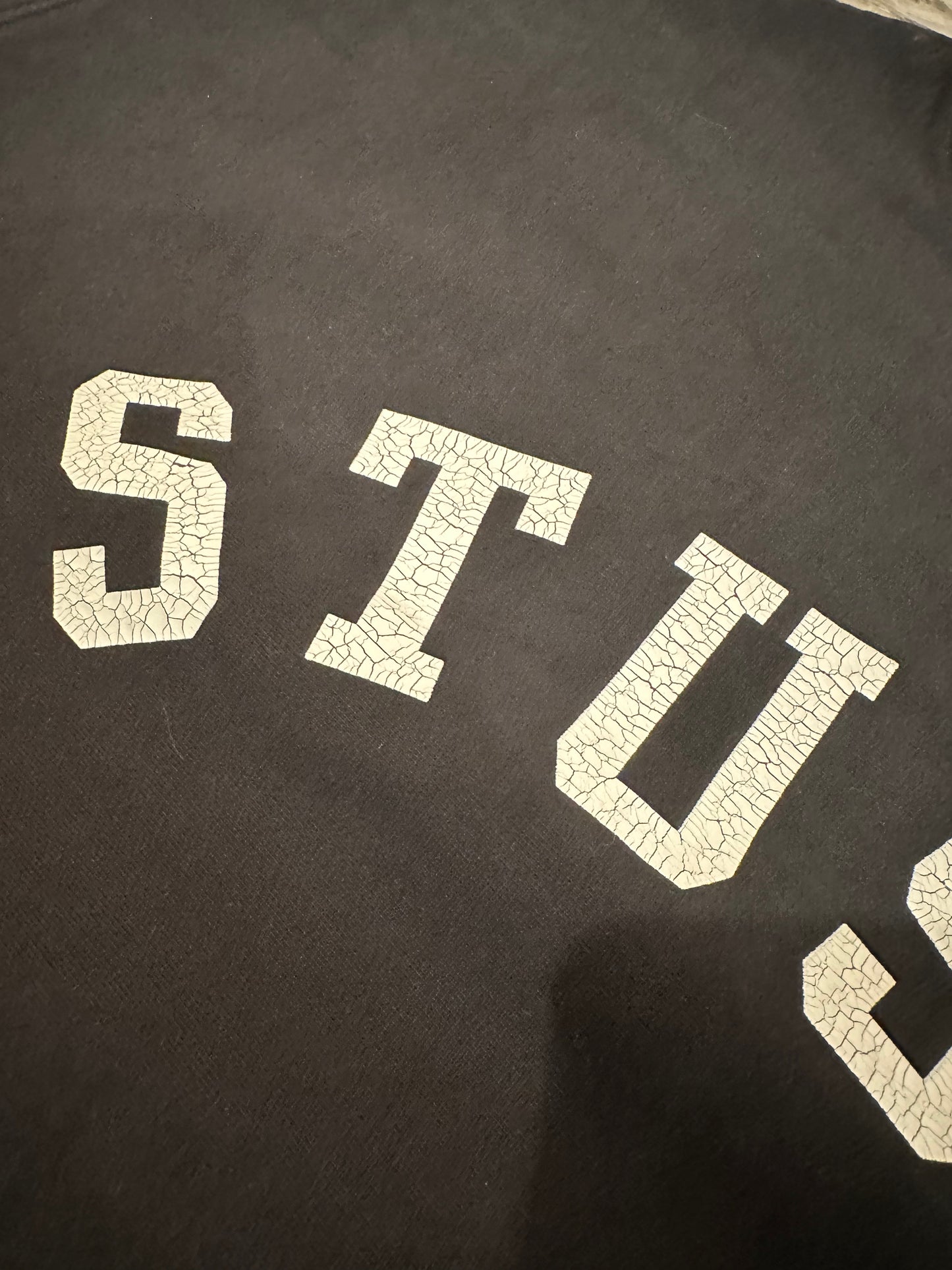 “Stussy sun faded crew” sweatshirt