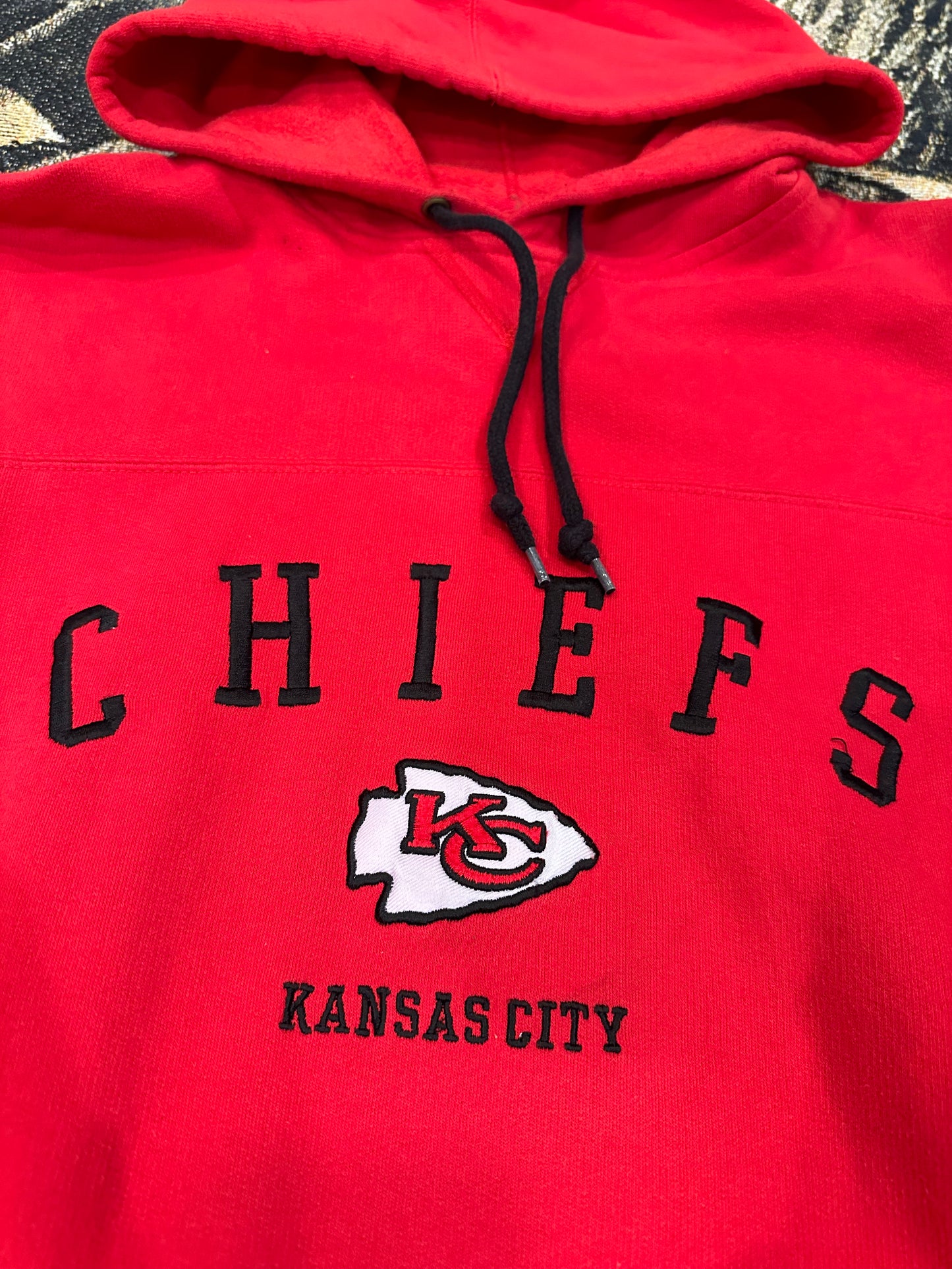 Y2k Kansas city chiefs hoodie