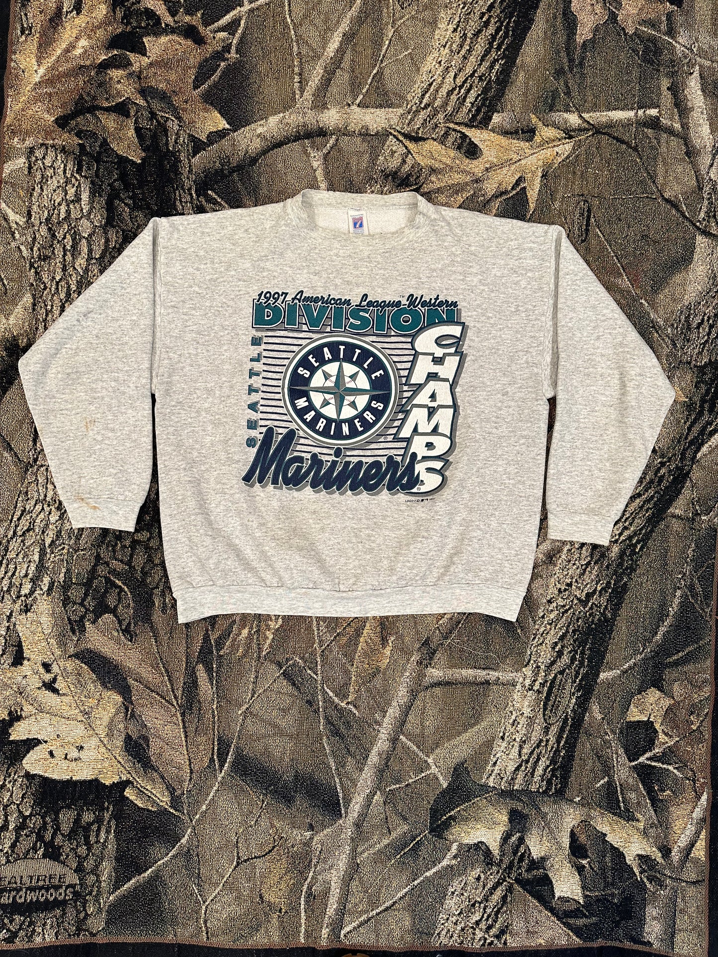 1997 Seattle mariners championship sweatshirt logo 7