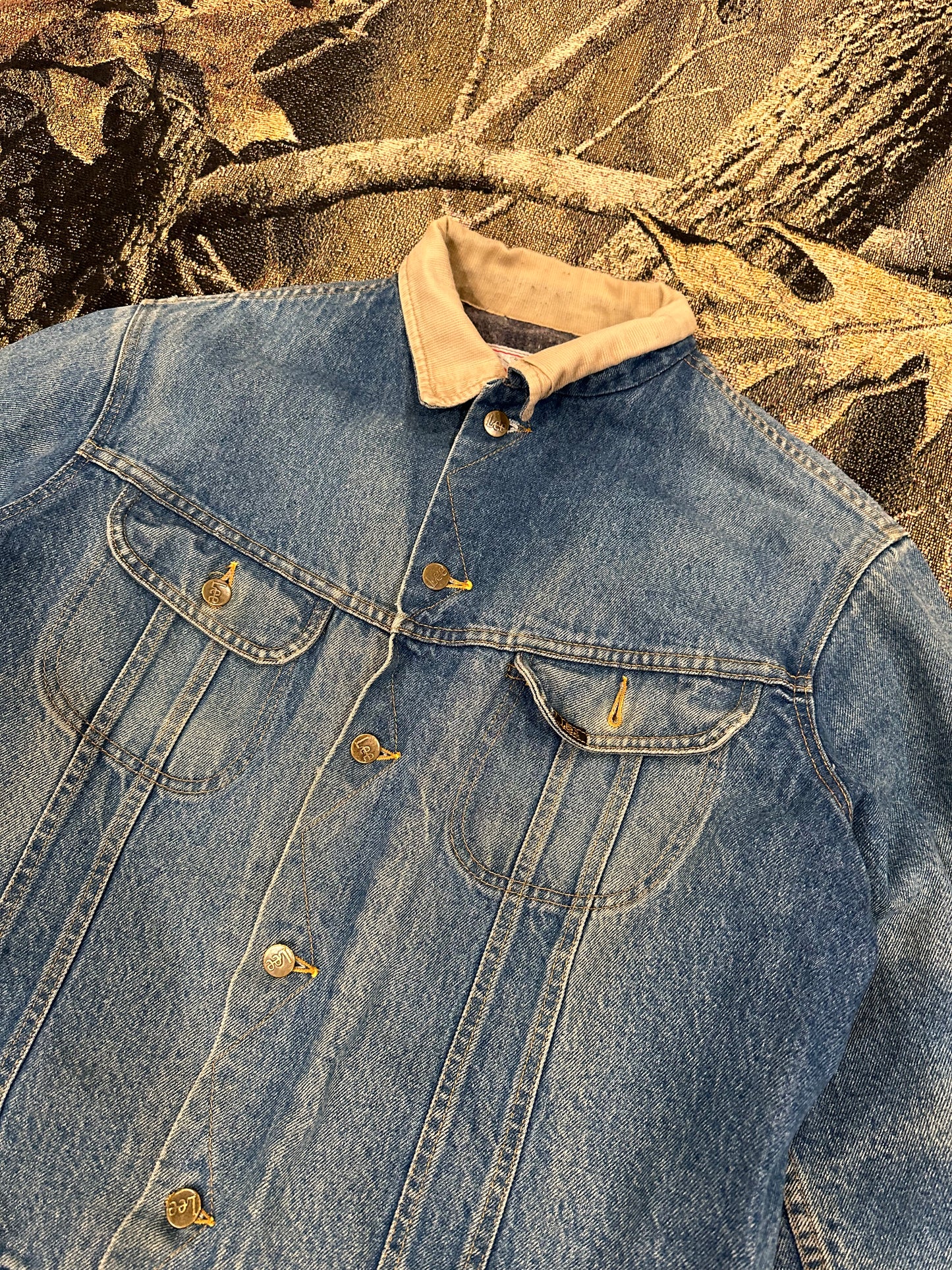 Vintage lee storm rider denim jean jacket