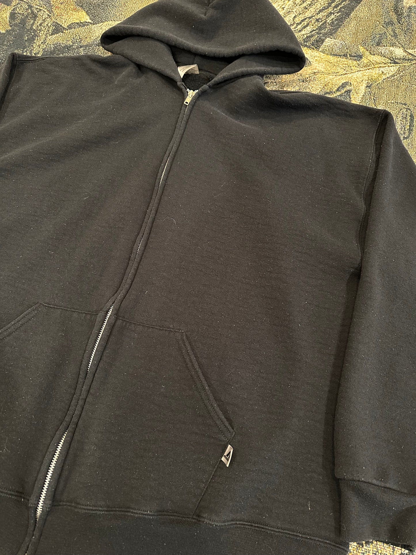 blank Russell zip up hoodie