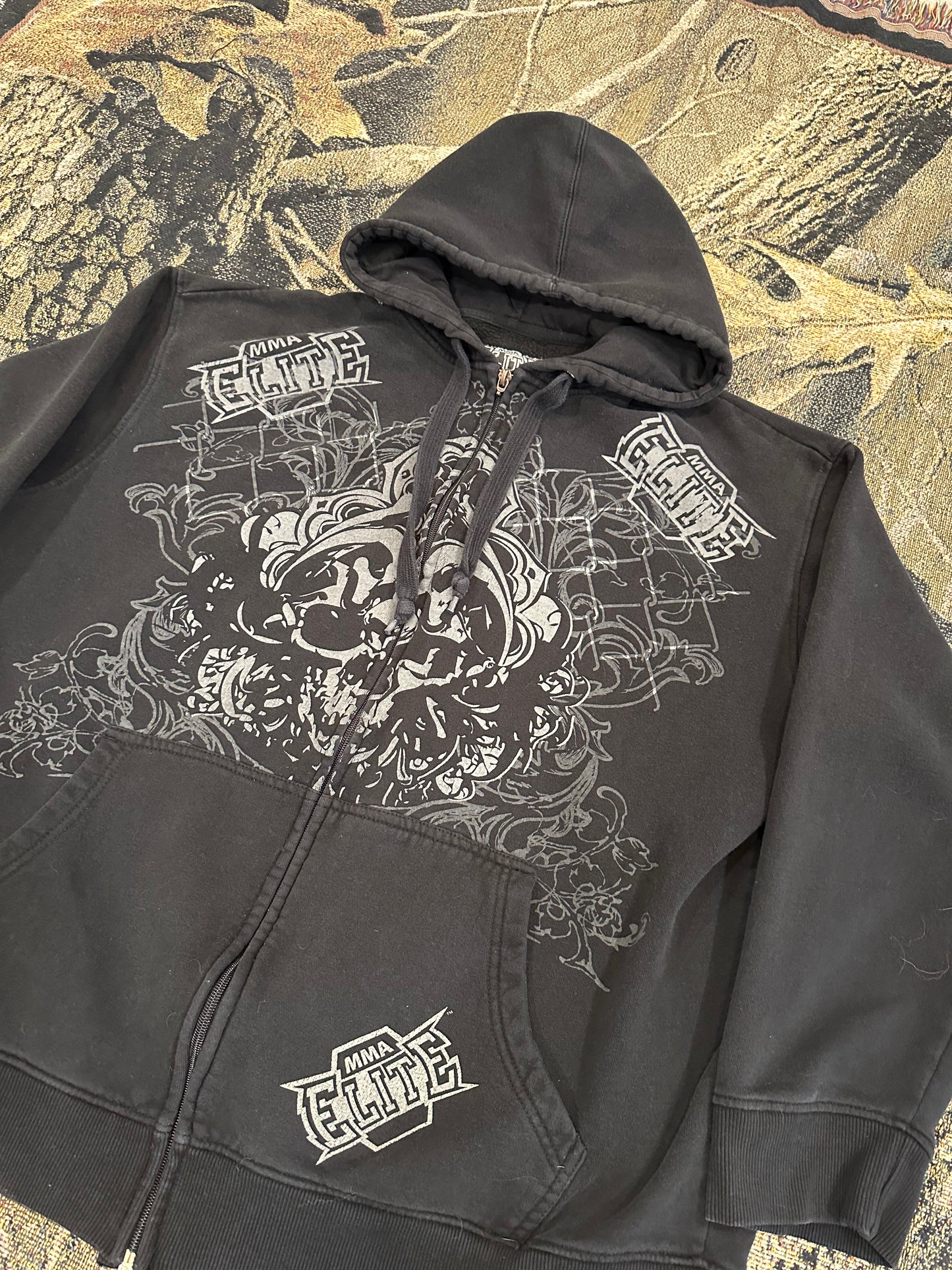 MMA ELITE zip up hoodie