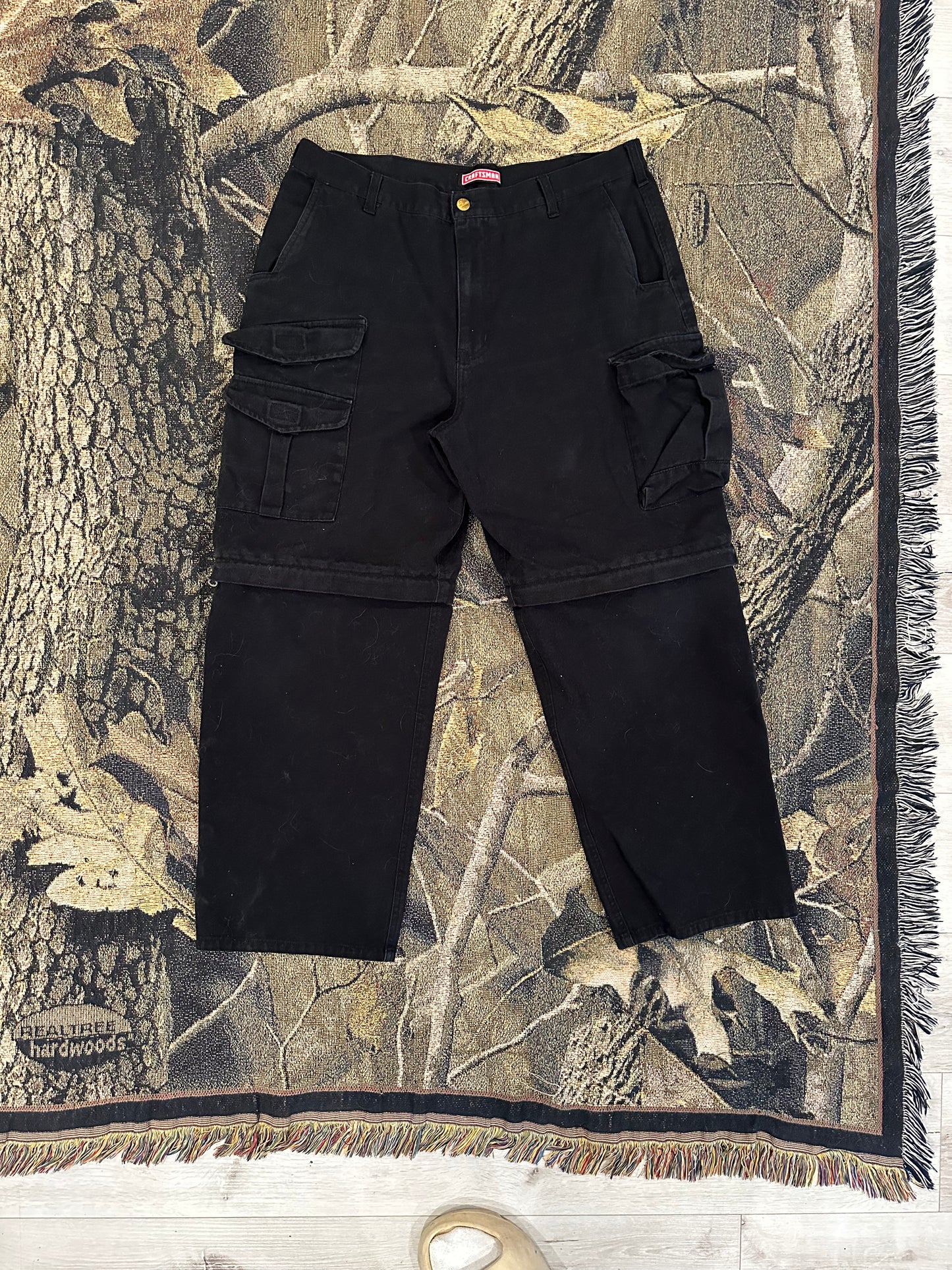 Craftsman wide leg cargo pants