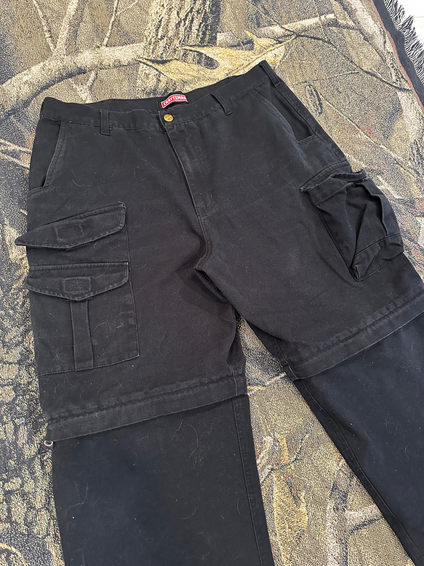 Craftsman wide leg cargo pants