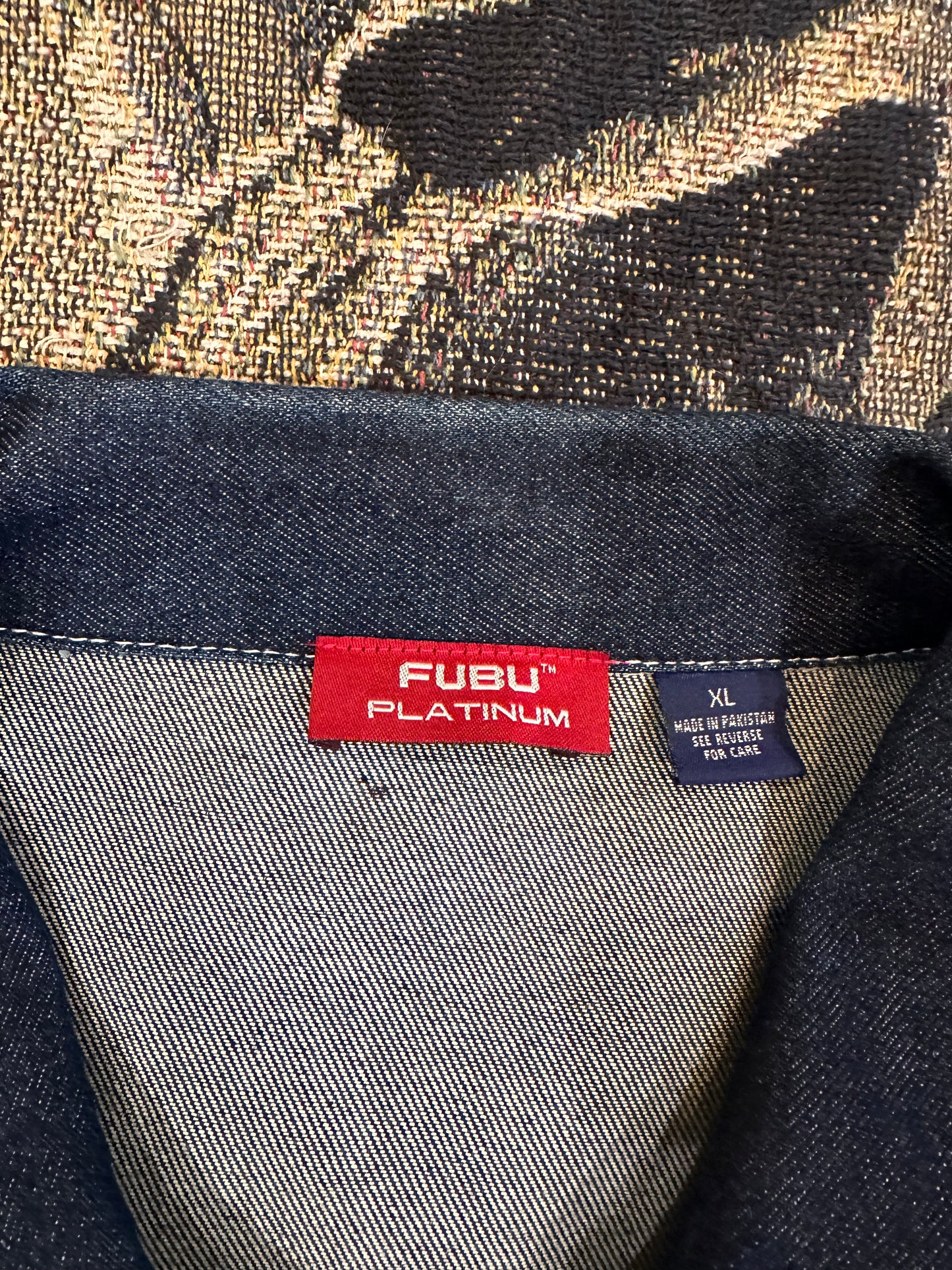 FUBU x fat Albert jean jacket