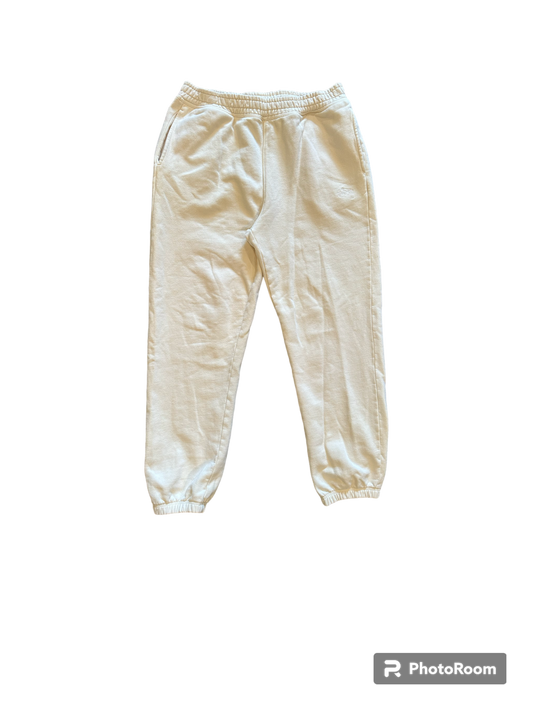 (L) Stussy 2021 stock logo sweat pants ‘oatmeal’