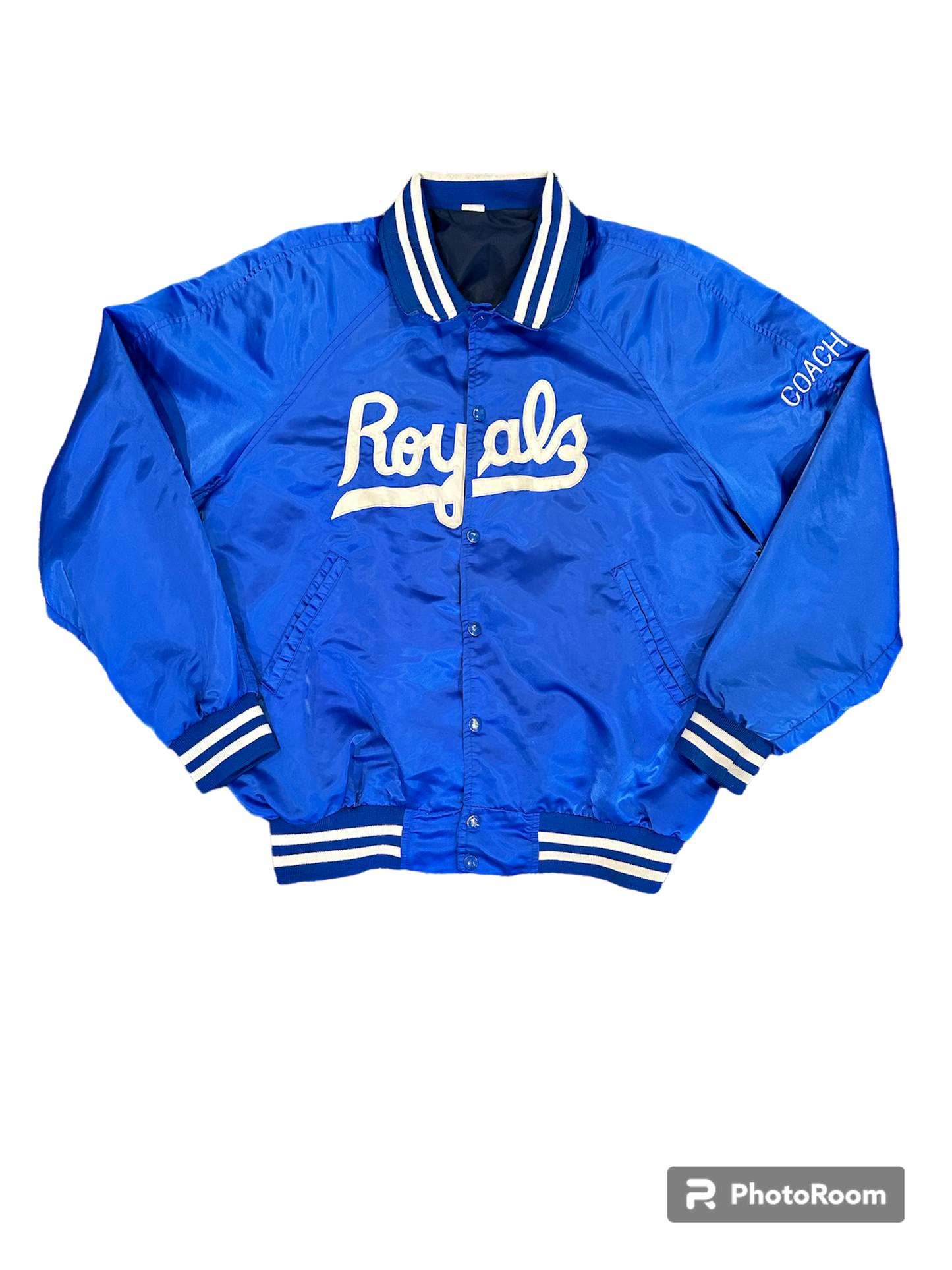 vintage Kansas city royals satin jacket