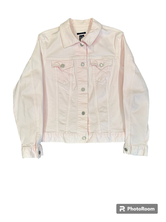 Light pink denim jean jacket GAP