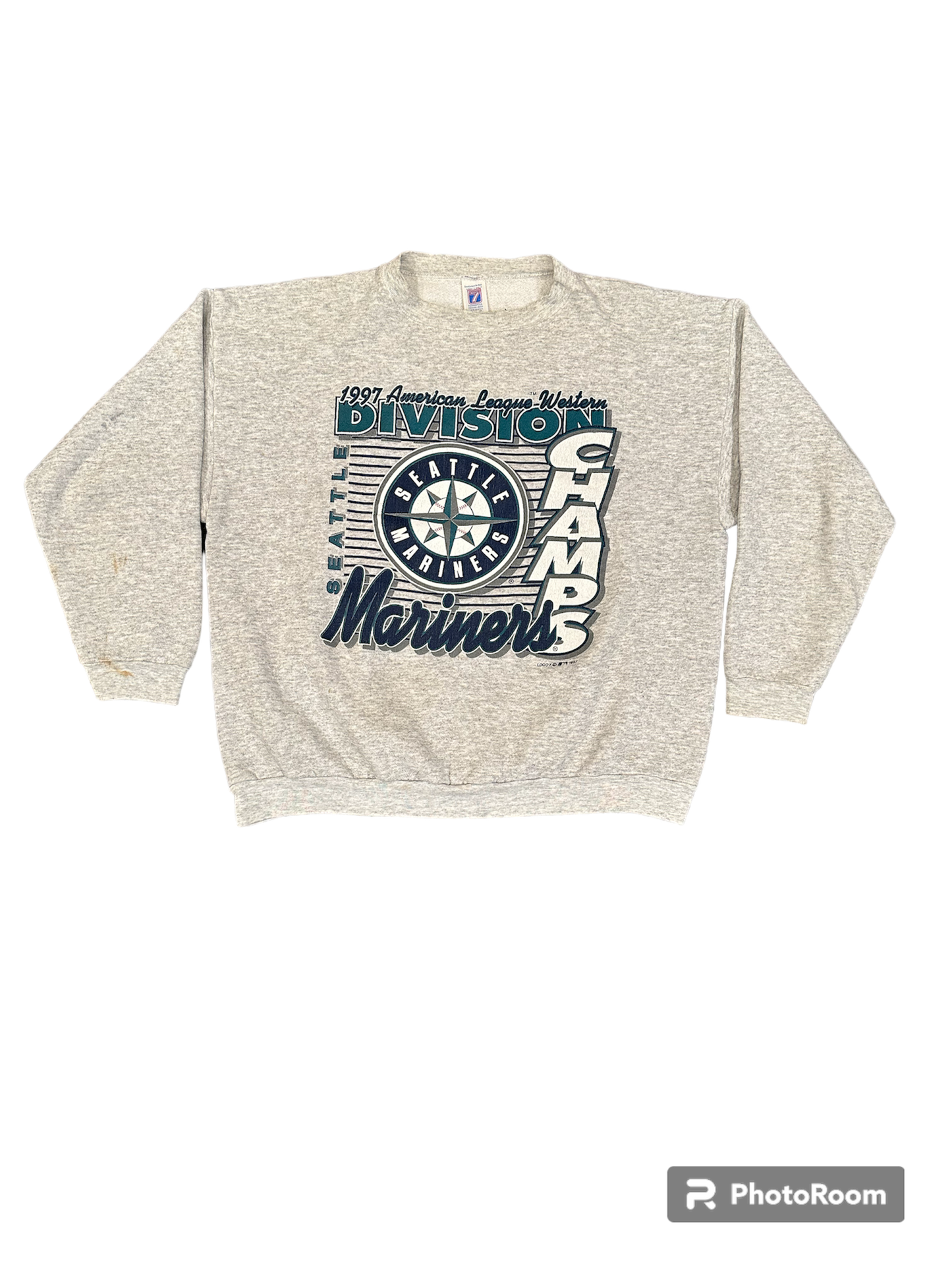 1997 Seattle mariners championship sweatshirt logo 7