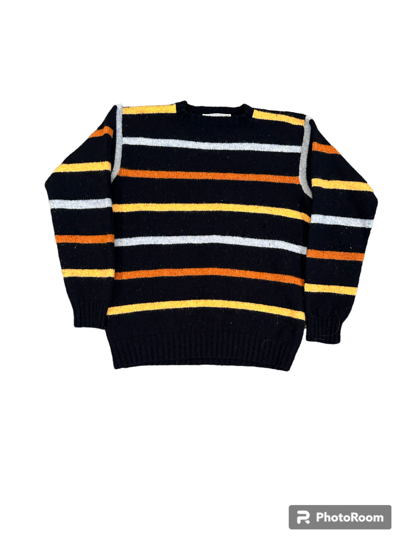 Vintage wool strip’d knitted sweater