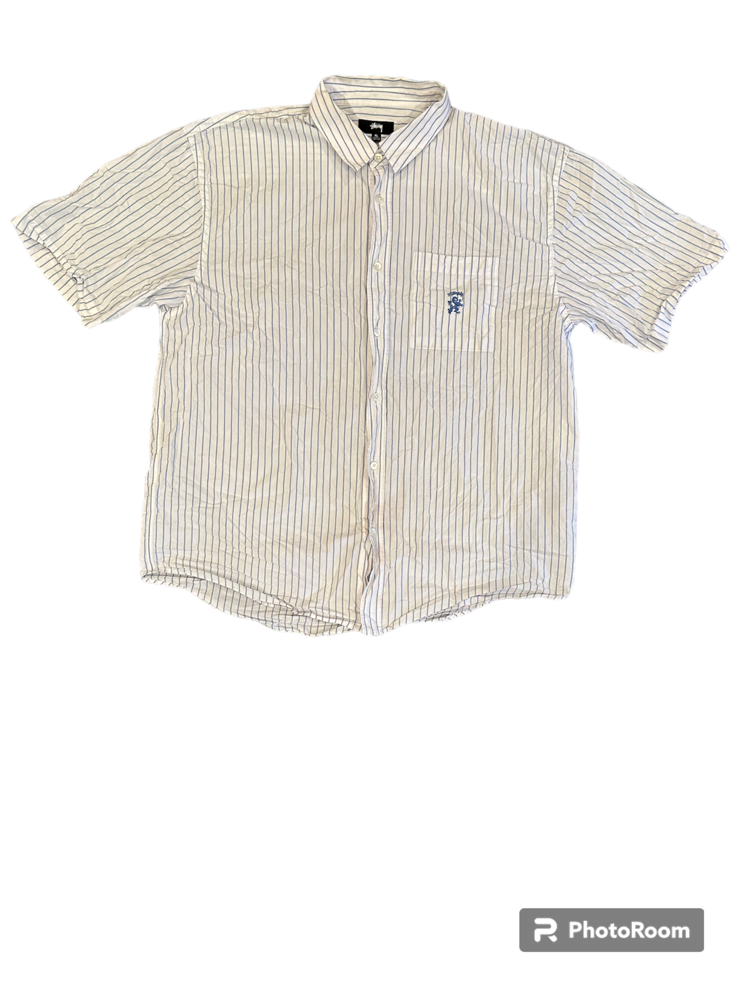 Stussy Boxy Striped button up Shirt