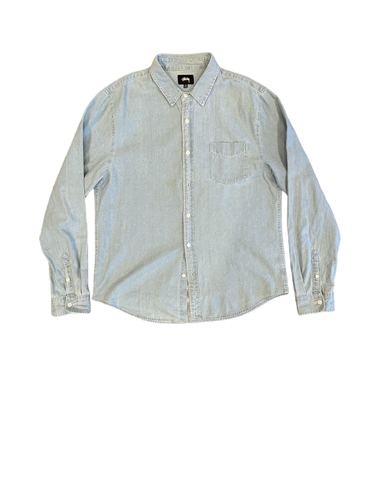 (XL) “Stussy Berkeley Denim Shirt”