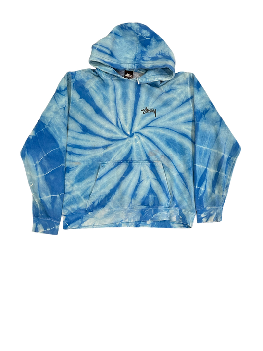 Stussy Tye dye logo hoodie