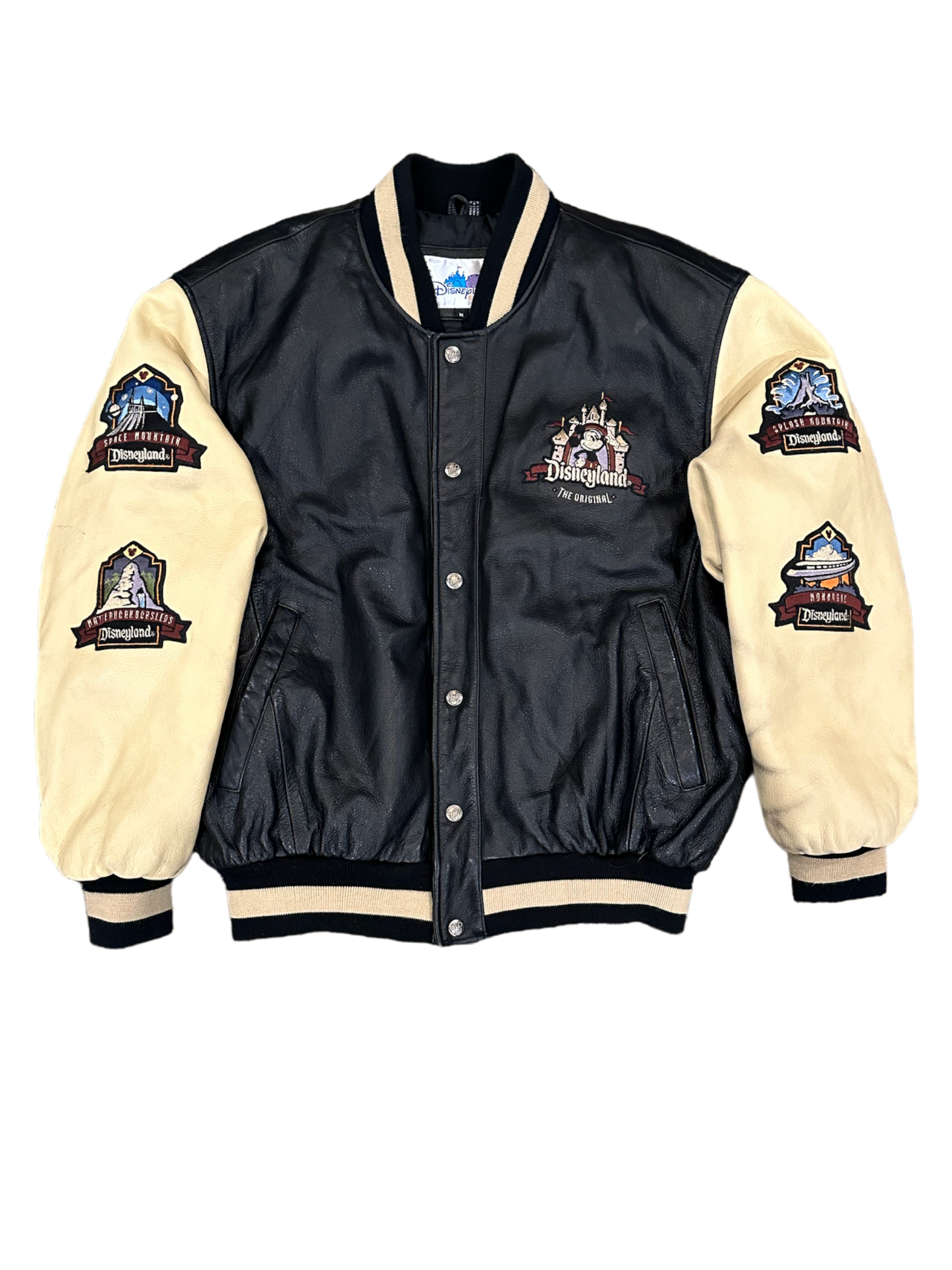 Disneyland Leather varsity jacket