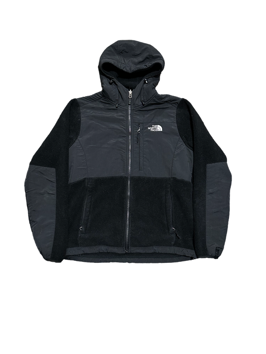 North face fleece Denali with hood