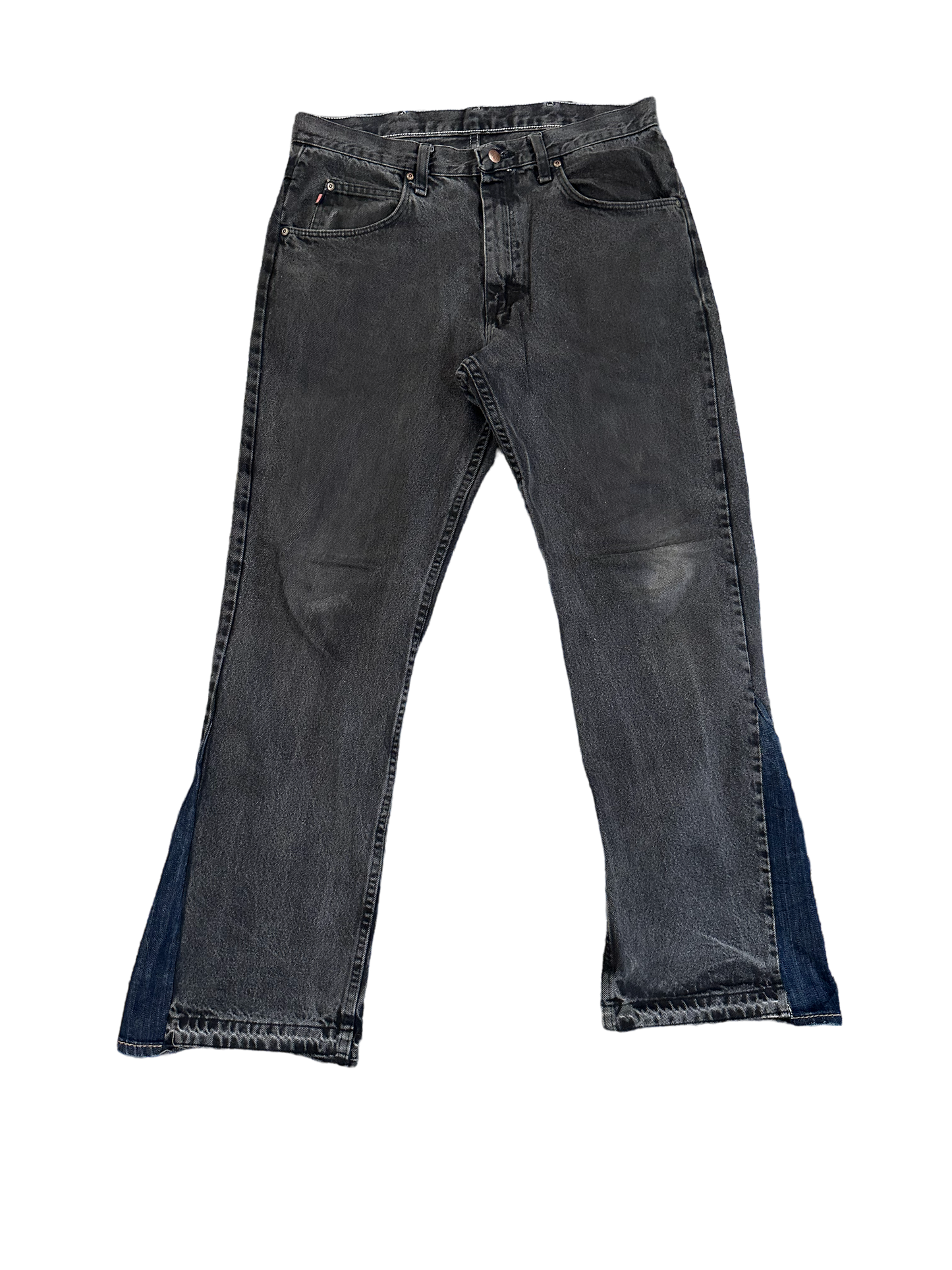 Custom baggy flared jeans