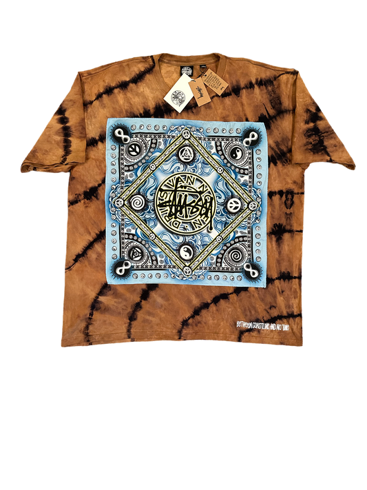 Stussy X Dries Van noten bandana shirt new w/ tags