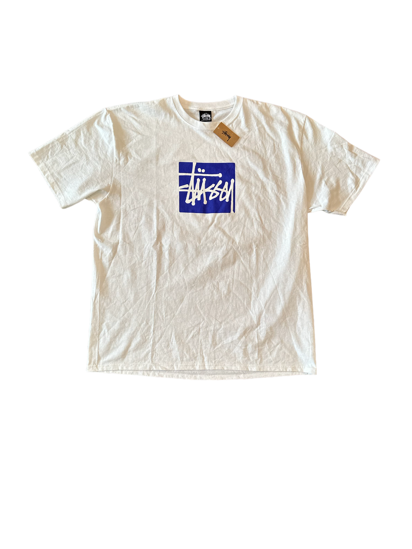 XL STUSSY box logo SHIRT