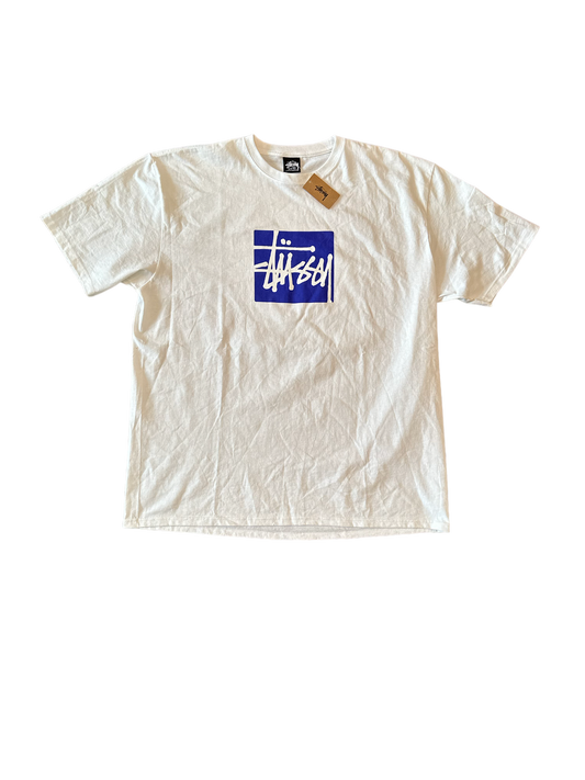 XL STUSSY box logo SHIRT