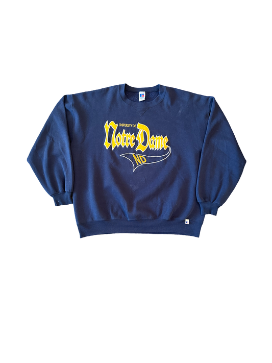 VINTAGE NOTRE DAME SWEATSHIRT