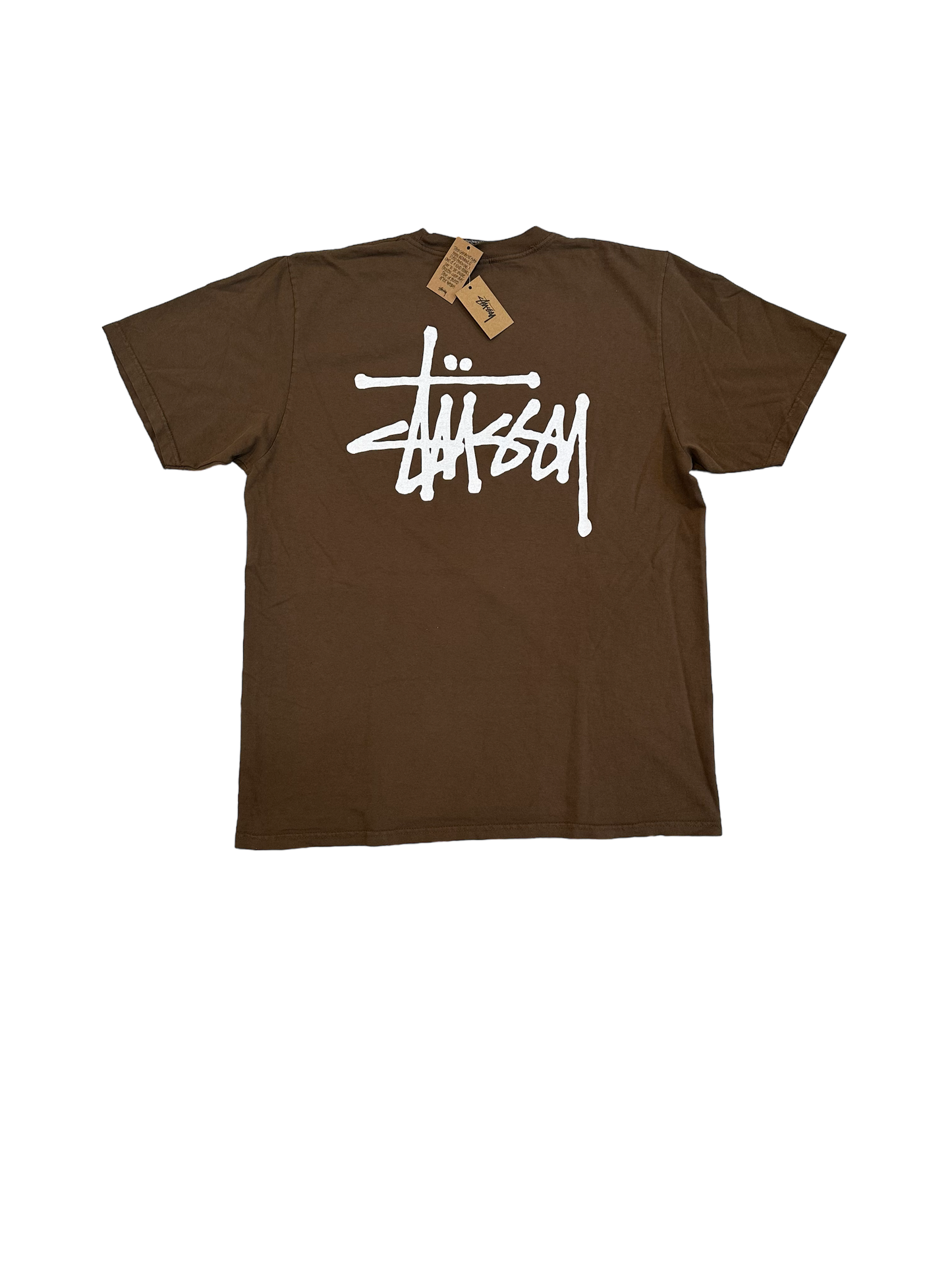 BROWN STUSSY SHIRT (new with tags)