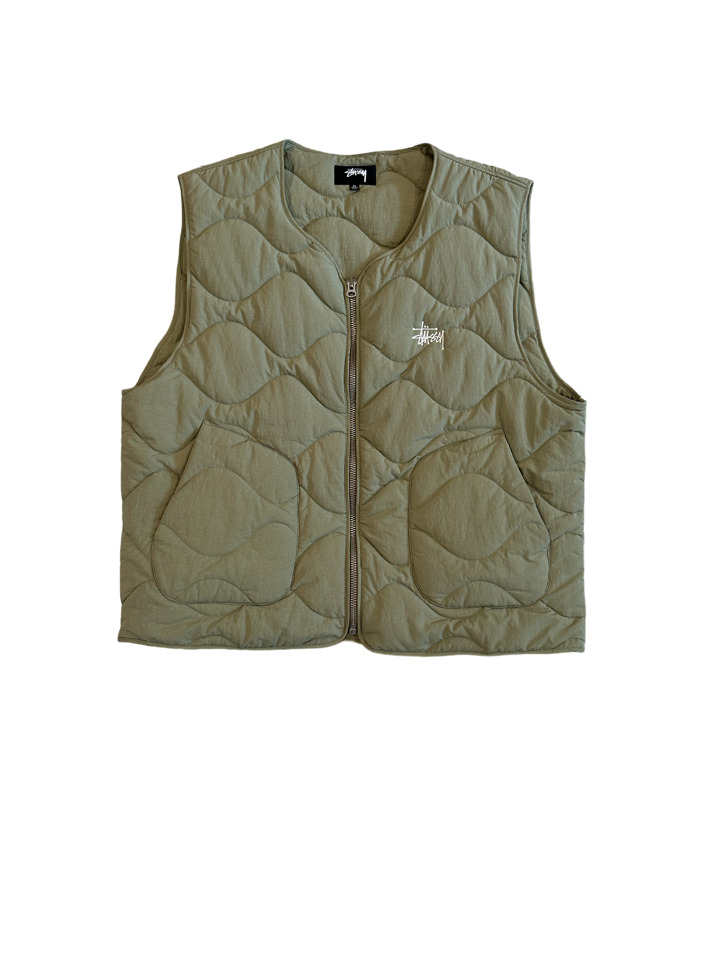 STUSSY RECYCLED NYLON LINER VEST