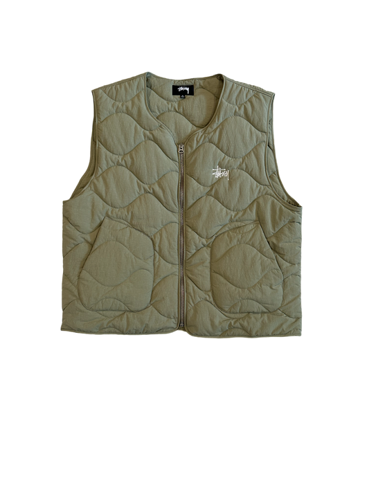 STUSSY RECYCLED NYLON LINER VEST