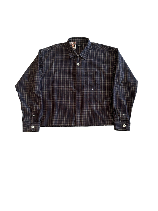 STUSSY FLANNEL BUTTON UP shirt